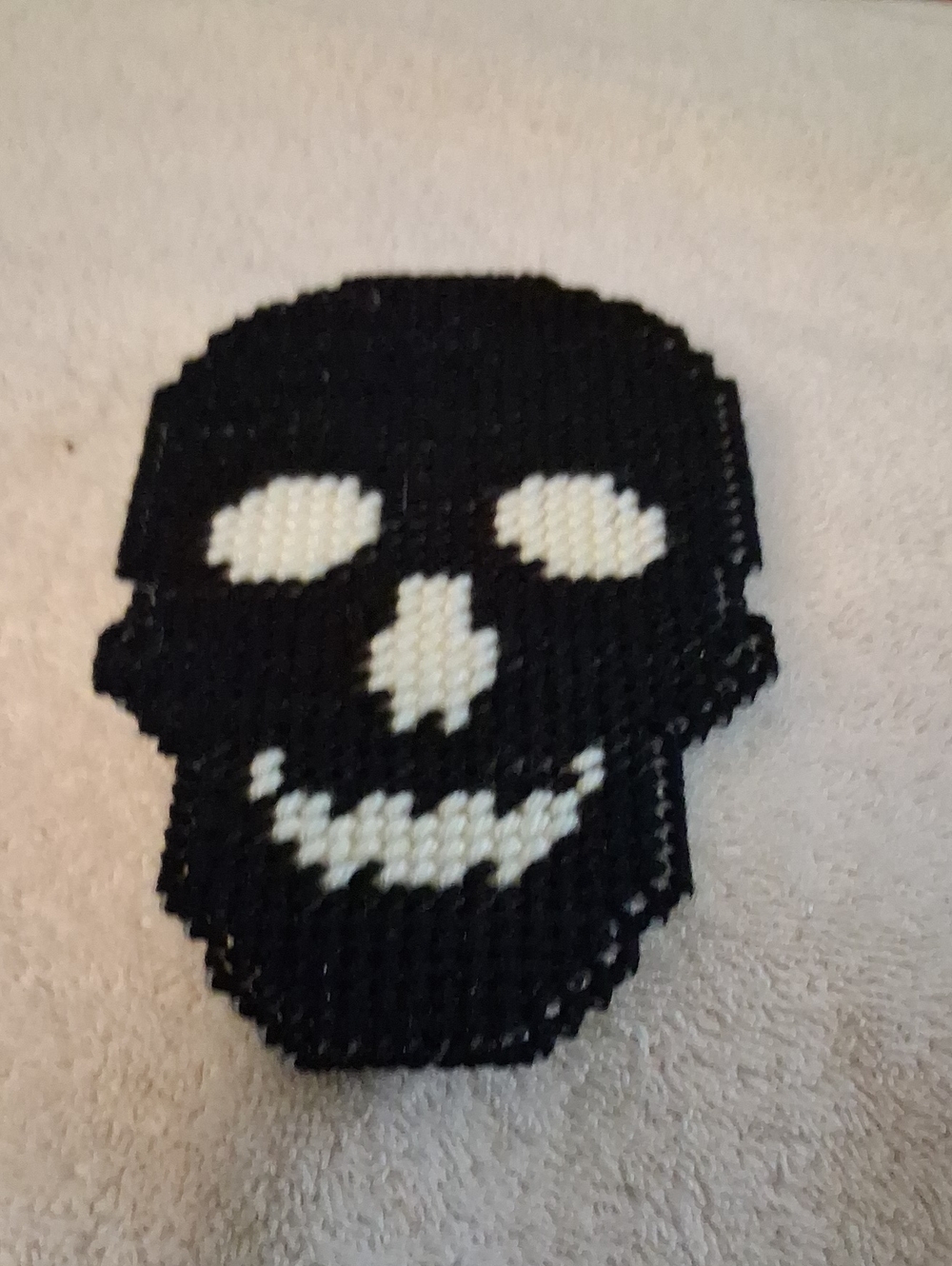 Halloween Skull Magnet